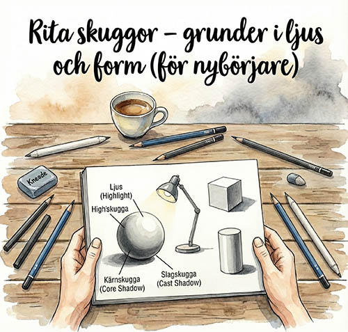Guide till hur du ritar skuggor