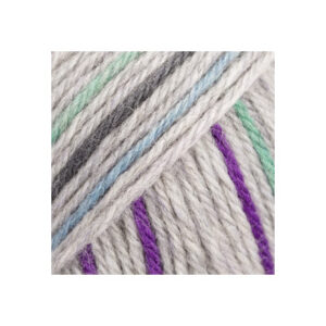 DROPS Fiesta Garn Print 28 Silver Foam Ring