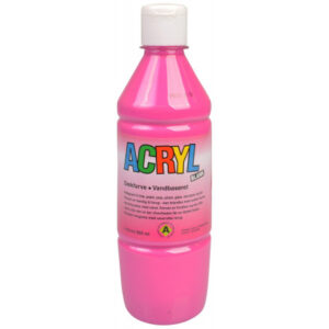 Fantasy Color Hobbyfärg/Akrylfärg Mörkrosa 500ml