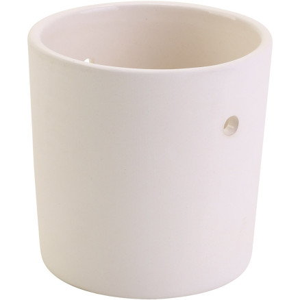 Krukor för upphängning, H: 7 cm, Dia. 7 cm, tjocklek 5 mm, 12 st./ 1 förp.