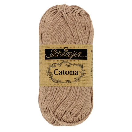 Scheepjes Catona Garn 506 Karamell - 25g