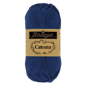 Scheepjes Catona Garn 527 Midnatt - 10g