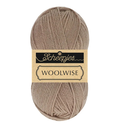 Scheepjes Woolwise Garn 709 Sandfärgad Grå