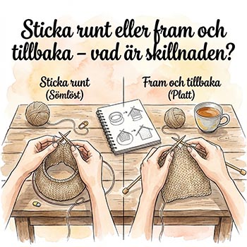 Sticka runt eller fram och tillbaka!?