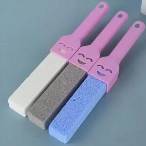 2-pack Pimpsten toalettborste Hushålls toalettskål Rengöring Limesc 3.8*3.8*23.5CM