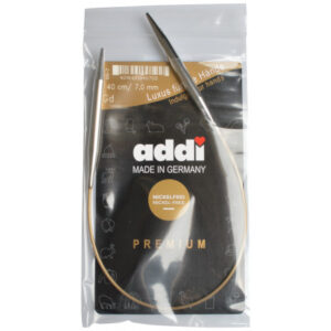Addi Turbo Rundstickor Mässing 40cm 7,00mm / 15.7in US10Â¾