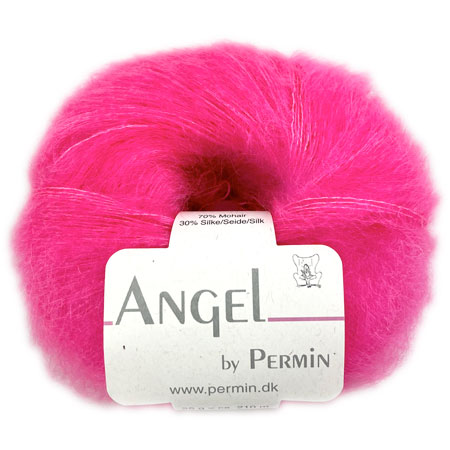 Angel Permin - Mohair och Sidengarn - 884135 Pink