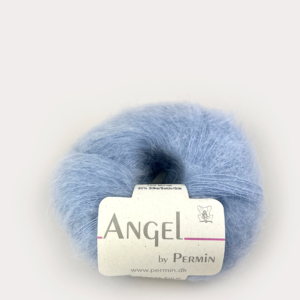 Angel Permin - Mohair och Sidengarn - 884181 Ljus Blå