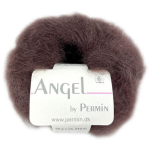 Angel Permin - Mohair och Sidengarn - 884197 Mörk choklad