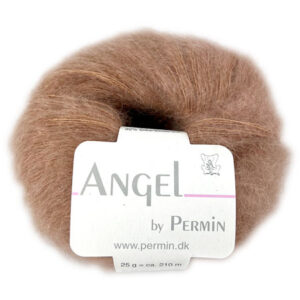 Angel Permin - Mohair och Sidengarn - 884198 Mörk kamel