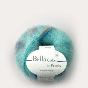 Bella Permin garn - Mohairgarn med ullgarn & polyamid - fv 883187 Color Mint