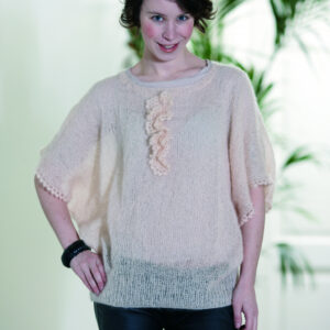 Bluse m/flagermusærme Angel garn 894109