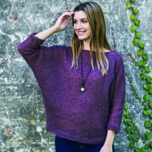 Bluse m/mønster Angel garn 894178