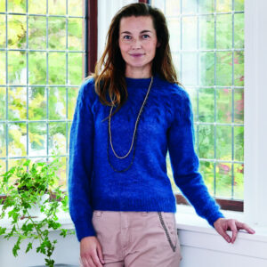 Bluse m/snoninger Angel garn 894164