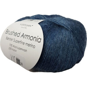 Brushed Armonia Borstad Superfine Merino Ullgarn Fv 904 Jeans