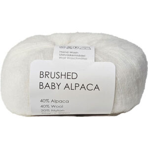 Brushed Baby Alpaca/Merino Garn Hjertegarn Fv 1090