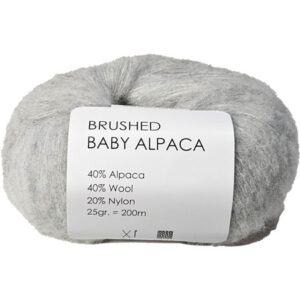Brushed Baby Alpaca/Merino Garn Hjertegarn Fv 434