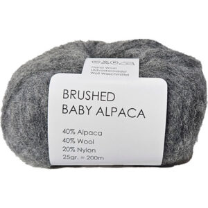 Brushed Baby Alpaca/Merino Garn Hjertegarn Fv 435