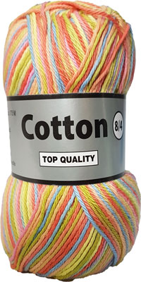 Cotton 8/4 - Mangfärgad Bomullsgarn - Fv - 634