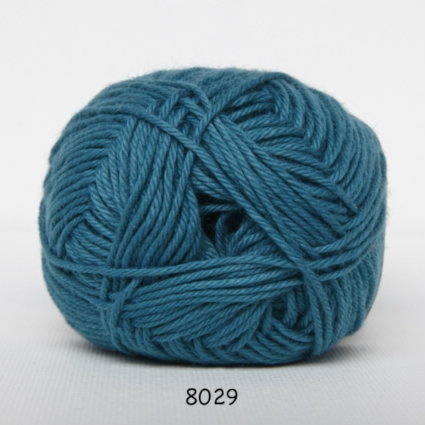 Cotton nr. 8 - Bomullsgarn - Virkgarn - fv 8029 Jade Grön