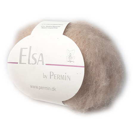 Elsa By Permin - Alpaca ull & Ullgarn - Fv 880704 Beige