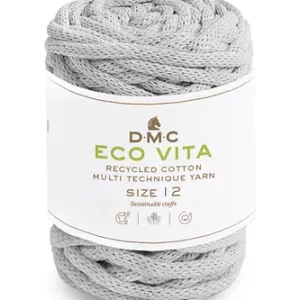 Garn DMC Eco Vita 12 250 G Fv 121 Ljusgrå