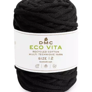 Garn DMC Eco Vita 12 250 G Fv 2 Svart