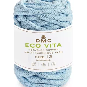 Garn DMC Eco Vita 12 250 G Fv 71 Ljus Blå