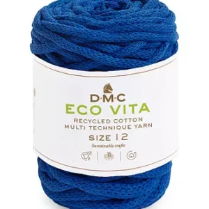 Garn DMC Eco Vita 12 250 G Fv 75 Kobolt Blå