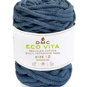 Garn DMC Eco Vita 12 250 G Fv 76 Grå Blå