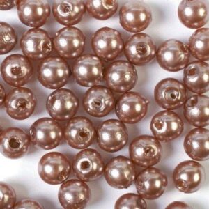 Glaspärlor/Vaxpärlor Brun 3 mm 15 Gram - 704311