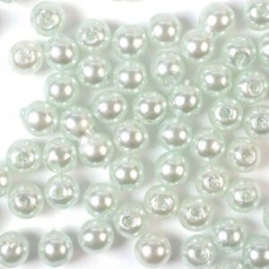 Glaspärlor/Vaxpärlor Ljusgrön 3 mm 15 Gram - 704307