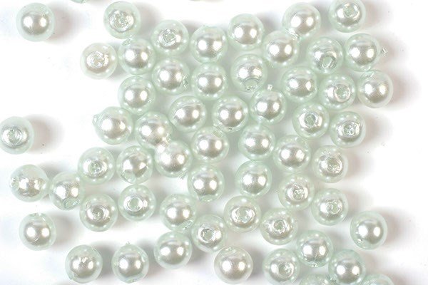 Glaspärlor/Vaxpärlor Ljusgrön 3 mm 15 Gram - 704307