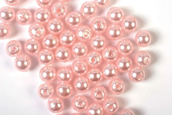 Glaspärlor/Vaxpärlor Ljusröd 3 mm 15 Gram - 704303