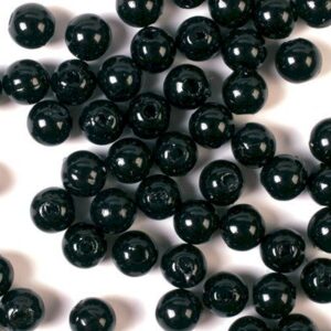 Glaspärlor/Vaxpärlor Svart 3 mm 15 Gram - 704315