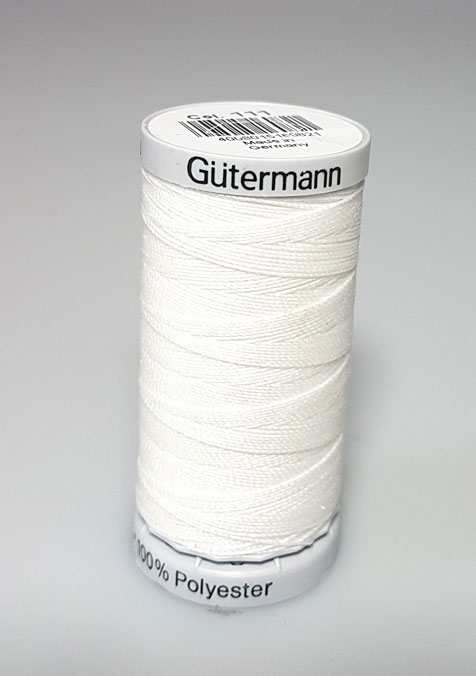 Gütermann - Extra stark sytråd - 111 Vit