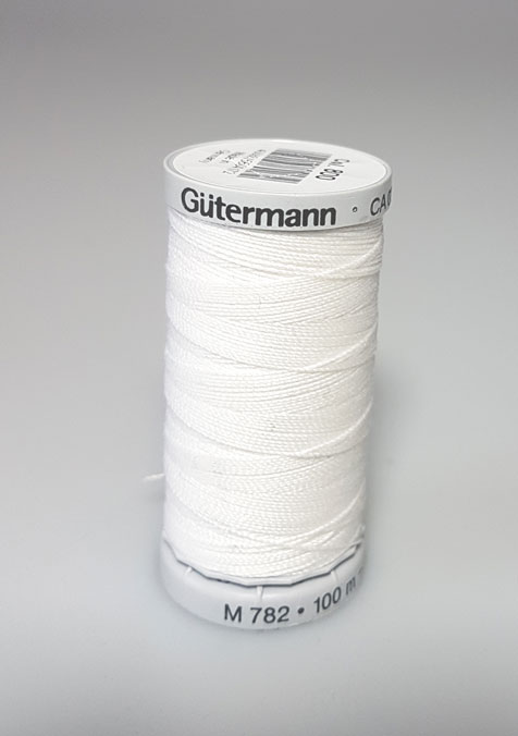 Gütermann - Extra stark sytråd -800 Vit