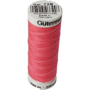 Gütermann sytråd polyester 728 - 200 m