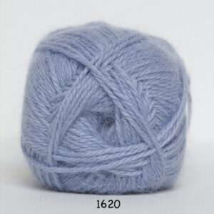 Hjerte Alpaca - Alpaca ullgarn - fv 1620 Lavendel Blå