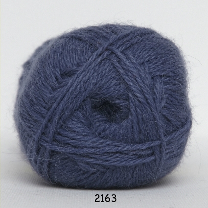 Hjerte Alpaca - Alpaca ullgarn - fv 2163 Petrol