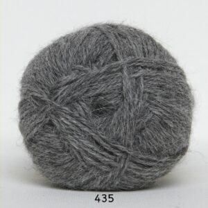 Hjerte Alpaca - Alpaca ullgarn - fv 435 Grå
