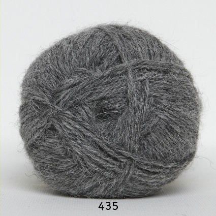 Hjerte Alpaca - Alpaca ullgarn - fv 435 Grå