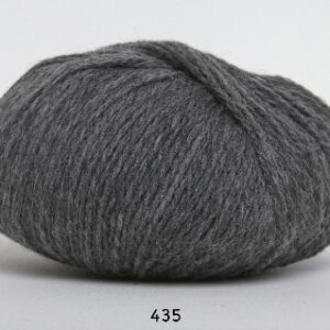 Hjerte Fine Highland Wool - ullgarn - Hjertegarn - fv 435 Grå
