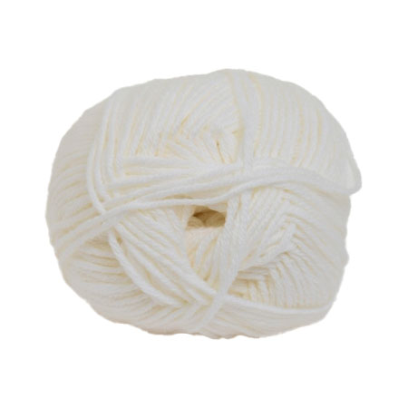 Hjertegarn All Seasons Garn - Merino & Bomullsgarn - fv 1090 Vit