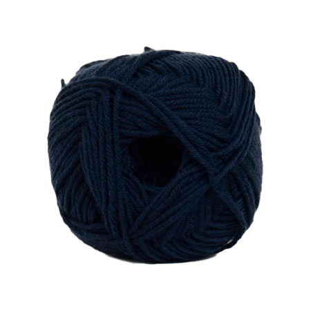 Hjertegarn All Seasons Garn - Merino & Bomullsgarn - fv 1660 Marineblå