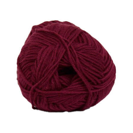 Hjertegarn All Seasons Garn - Merino & Bomullsgarn - fv 1726 Vinröd