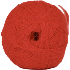 Hjertegarn Alpaca 400 - Lama Ullgarn - fv 2060 Röd