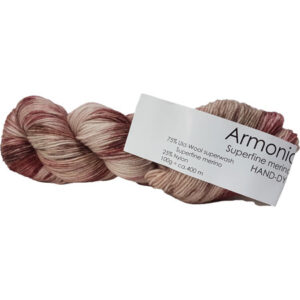 Hjertegarn Armonia Hand Dyed Merinoullgarn Fv 84 Multicolor