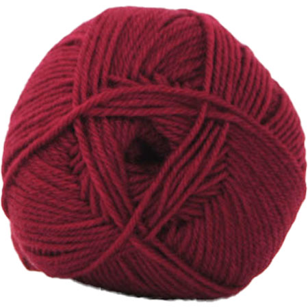 Hjertegarn Armonia Superfine Merino ullgarn Fv 1656 Vin röd