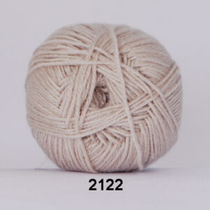 Hjertegarn Bamboo Wool - Ullgarn med bambu garn - Fv 2122 Beige